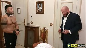 Favio Vador Got His Ass Eaten By Muscular Hunk Darek Kraft