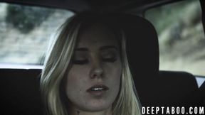 Hitchhiking Virgin Gets Double Taboo Fuck