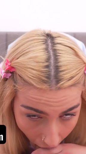 SisLovesMe - Naughty Teen Pranks Stepbro By Snapping A Secret Pics Of His Nakedness   Clip 2