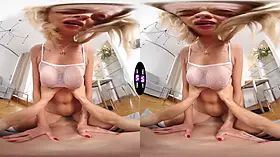 Huge boobed college girl drops books to ride his hard knob - teenmegaworld