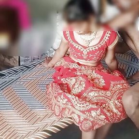 First Night indian bride real fucking video