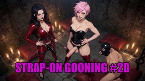 Strap On Gooning #2D: Strap-On Goon Abyss (Animated, Music, Text)