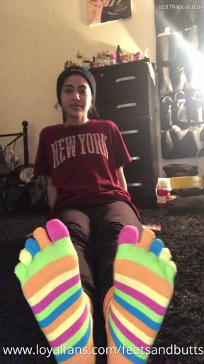 Violet Ski - Toe Socks 2