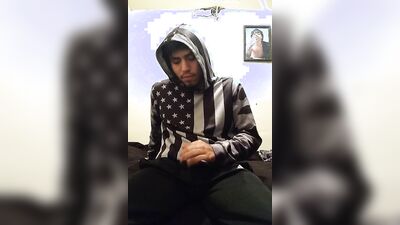 SEDUCTIVE MAN WITH HUGE COCK PEEKING OUT OF HIM