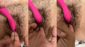 vibromasseur rose et masturbation