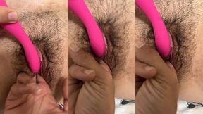 vibromasseur rose et masturbation
