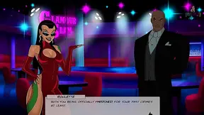 Raven Dances Seductively for Superman & Justice League Heroes in Steamy Hentai Scene