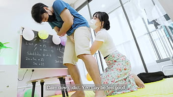 Teacher teaches her student hardcore lesson in roleplay