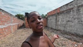 Bad Bitch Ebony In Hot Sun Full Of Ideas Dirty Talking Her Way The Whore Slut Went Wild Take Out Big Pierced Tits - Mastermeat1