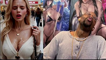 Tight Bald Pussy Teen Riding Her Naughty Teddy, Beautiful Teen Girl Gets Her Face Cum Covered, Big Breast Blonde Girl Gets Cum Covered In Public, AI Generated