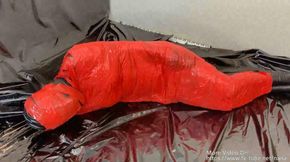 NANA 3 layer zentai and tape mummification play