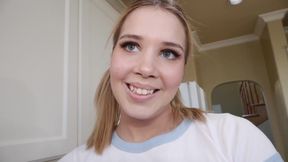 Sophia Sterling Rims Stepdad's Ass