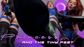 Princess and the Pest: POV Asian Giantess, Stomping and Grinding with Boots, Butt Drops (HD MP4 1080p)