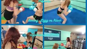 Boxing Lizzy vs Riann