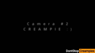 Reverse Cowgirl SQUAT CREAMPIE - Post Orgasm CLOSE UP Riding