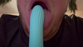 Sucking In Slow Mo - Dildo