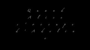 quand alice s occupe d adeline ...