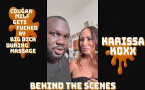 Semaj Media Behind the Scene!! Karissa Koxx Fucks and Sucks for Her Massage!!