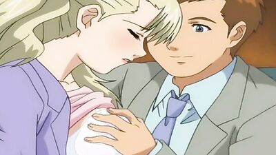Blonde bombshell gets roughed up in Hentai Pros - the ultimate hentai porn experience!