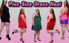 Thick BBW Tries on Dresses &amp; Heels Curvy Plus Size Try-on Haul