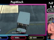 Horny Gainer Bator Pup Edges As He Games - GTA: TBOGT #1 (Full Video On JFF)