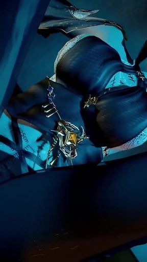 Cao Ying Curves in Motion: Animated Dreamgirl - 3D Animation
