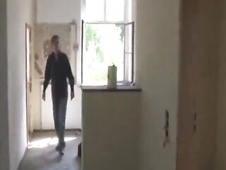 Blond with Large Breasts Gets Screwed Hard in Coarse Sex Session