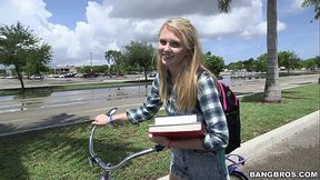 BANGBROS - Tight Lil'_ Blonde Hottie Lily Rader Gets WRECKED By Peter Green On The Bang Bus!