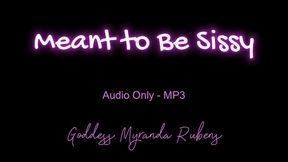 Meant to Be Sissy - Audio Only MP3