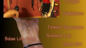 Goddess Moon Punishing slut slave with rigor