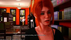 Curvy Librarian Seduces Muscular Student in Spicy 3D Hentai Fantasy