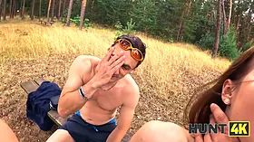 Hunt4k. as shortly as she witnessed the currency, she immediately began blowing a stranger's dick on the beach