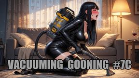 Vacuuming Gooning #7C: Vacuum Domme Suction Mind Drain (Animated, Music)