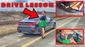 ANASTASIA DRIVING LESSON INSTRUCTOR REAL VIDEO_ FULL VIDEO 44 MIN