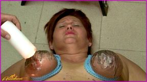 Hard BDSM Session with Wax