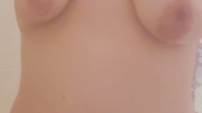 Steamy Shower Surprise: Wet & Fingered