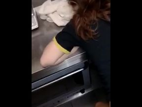 BBC anal at work with colleague gorgeous big ass white girl @alamarstar on only fans