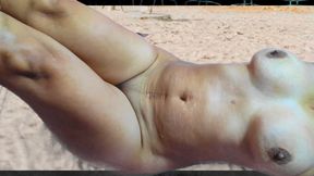 HOT BEACH VOYEUR WITH ADAMANDEVE AND LUPO