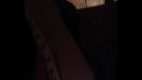 Do not hold the desire and masturbate in a restaurant