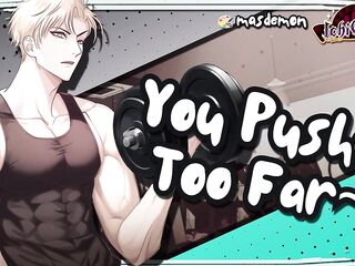 Strict Coach Bows U Over His Desk After U Poke Him Also Far - Erotic Audio Roleplay