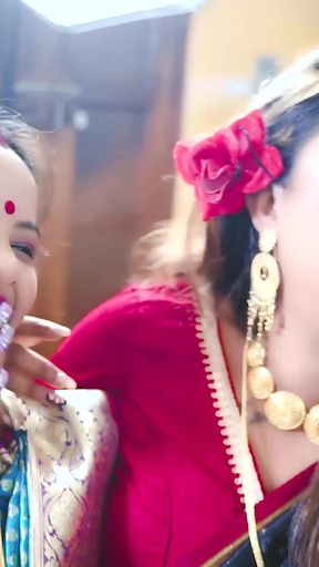 Must-share moment from &quot;Desi Tharki Indian Jamindar StepBrothers Share their Four wives at the same Time For Real GangBang &quot;