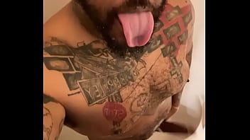 Big dick in the shower