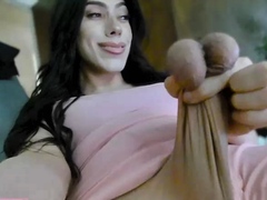 Solo ebony masturbation shemale cumming