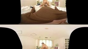 Mana Sakura's intimate VR experience: sweet whispers and steamy creampie passion