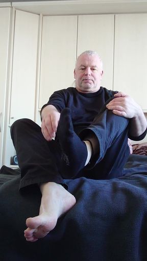 My Foot Fetish with Sneaker Socks