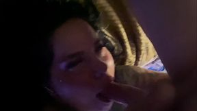 Face fuck dick