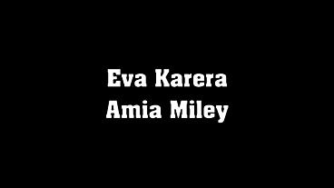 Amia Miley And Cougar Eva Karera Fuck John Strong