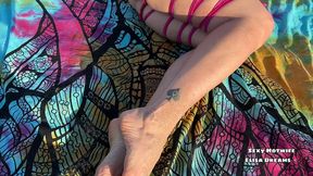 me faisant jouir avec un gode dans le cul sur la plage la semaine derniere, en ...