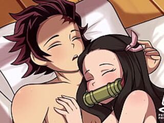 Demon Slayer Sex Porn Hentai Hot Horny Animation Compilation Cumming Anime Parody