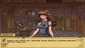Hot Teen Witch Teases in School Uniform for Orgasmic Slave Training Session